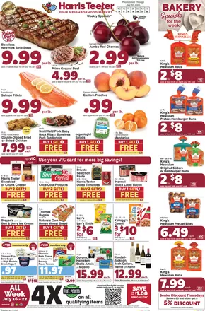 Harris Teeter catalogue in Charlotte NC | Great offer for bargain hunters | 2025-07-16T00:00:00.000Z - 2025-07-22T00:00:00.000Z