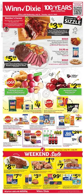 Winn Dixie catalogue in Hot Springs VA | Great offer for bargain hunters | 2025-07-16T00:00:00.000Z - 2025-07-22T00:00:00.000Z