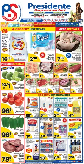 Presidente catalogue | Offers for bargain hunters | 2025-07-16T00:00:00.000Z - 2025-07-22T00:00:00.000Z
