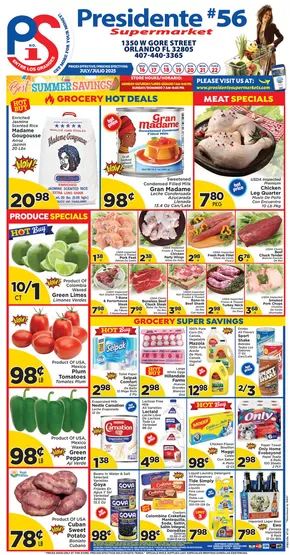 Presidente catalogue | Our best offers for you | 2025-07-16T00:00:00.000Z - 2025-07-22T00:00:00.000Z