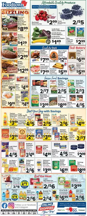 Foodtown supermarkets catalogue | Current deals and offers | 2025-07-18T00:00:00.000Z - 2025-07-24T00:00:00.000Z