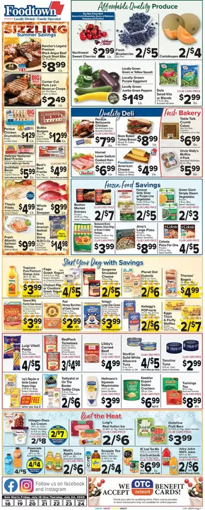 Foodtown supermarkets catalogue | Special offers for you | 2025-07-18T00:00:00.000Z - 2025-07-24T00:00:00.000Z