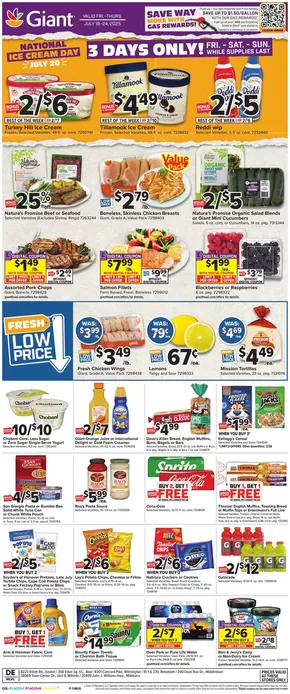Giant Food catalogue in Leola PA | New offers to discover | 2025-07-18T00:00:00.000Z - 2025-07-24T00:00:00.000Z