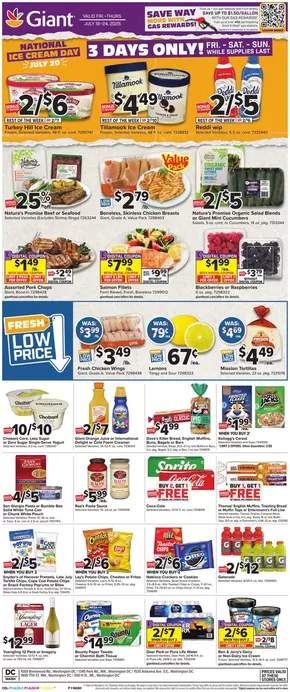 Giant Food catalogue in Leola PA | Exclusive deals and bargains | 2025-07-18T00:00:00.000Z - 2025-07-24T00:00:00.000Z