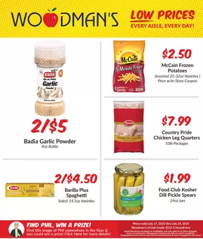 Woodman's catalogue in Bristol WI | Attractive special offers for everyone | 2025-07-17T00:00:00.000Z - 2025-07-23T00:00:00.000Z