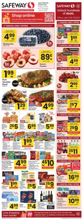 Safeway catalogue in Fort Washington MD | New offers to discover | 2025-07-18T00:00:00.000Z - 2025-07-24T00:00:00.000Z