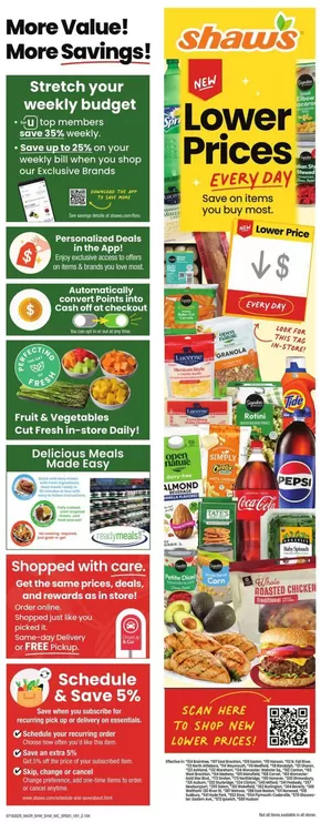 Shaw's flyer