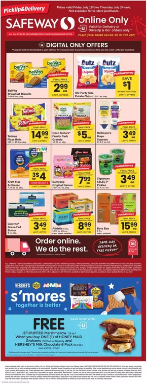 Safeway catalogue in Centreville VA | Safeway - Eastern - SP | 2025-07-18T00:00:00.000Z - 2025-07-24T00:00:00.000Z