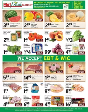 Met Foodmarkets catalogue in New York | Met Foodmarkets weekly ad | 2025-07-18T00:00:00.000Z - 2025-07-24T00:00:00.000Z