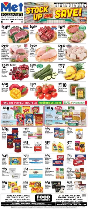 Met Foodmarkets catalogue in New York | Top deals and discounts | 2025-07-18T00:00:00.000Z - 2025-07-24T00:00:00.000Z