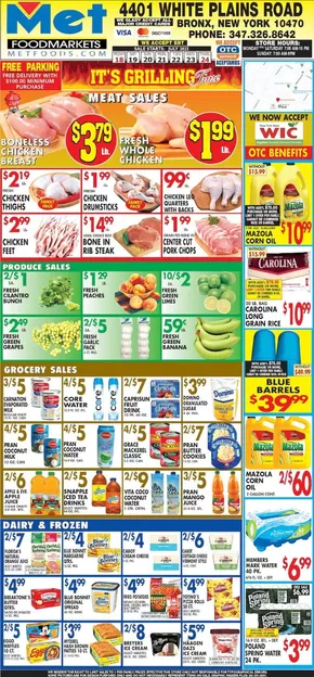 Met Foodmarkets catalogue in New York | Current bargains and offers | 2025-07-18T00:00:00.000Z - 2025-07-24T00:00:00.000Z