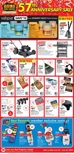 Valu Home Centers catalogue in Warrensburg MO | Valu Home Centers weekly ad | 2025-07-20T00:00:00.000Z - 2025-07-26T00:00:00.000Z