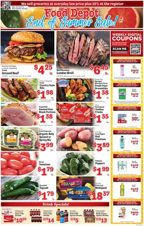 Food Depot catalogue in Calhoun GA | Food Depot weekly ad | 2025-07-21T00:00:00.000Z - 2025-08-12T00:00:00.000Z