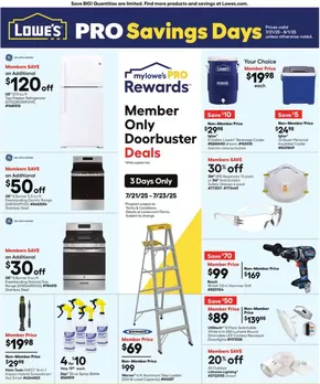 Lowe's catalogue in Evaston WY | Exclusive deals and bargains | 2025-07-21T00:00:00.000Z - 2025-08-01T00:00:00.000Z