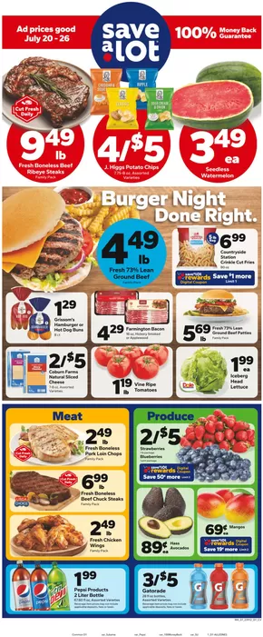 Save a Lot catalogue in Scio NY | Our best bargains | 2025-07-20T00:00:00.000Z - 2025-07-26T00:00:00.000Z