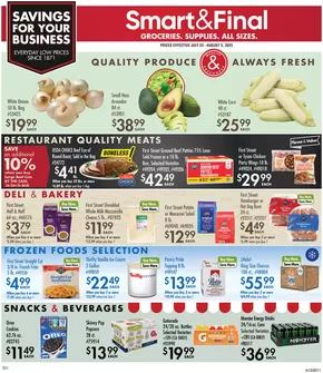 Smart & Final catalogue in Montebello CA | Discover attractive offers | 2025-07-22T00:00:00.000Z - 2025-08-05T00:00:00.000Z
