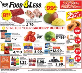 Food 4 Less catalogue in Vail AZ | Wide range of offers | 2025-07-23T00:00:00.000Z - 2025-07-29T00:00:00.000Z