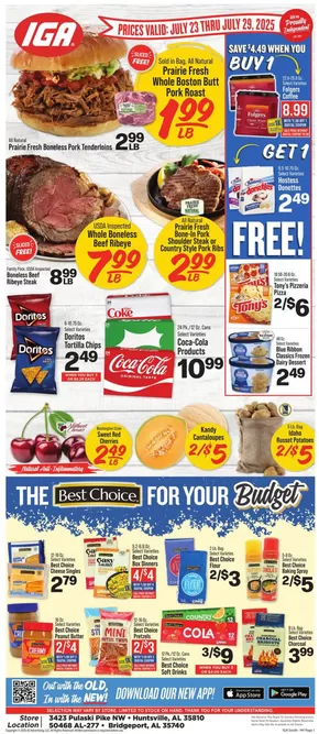 IGA catalogue in Odon IN | Top deals for all customers | 2025-07-23T00:00:00.000Z - 2025-07-29T00:00:00.000Z