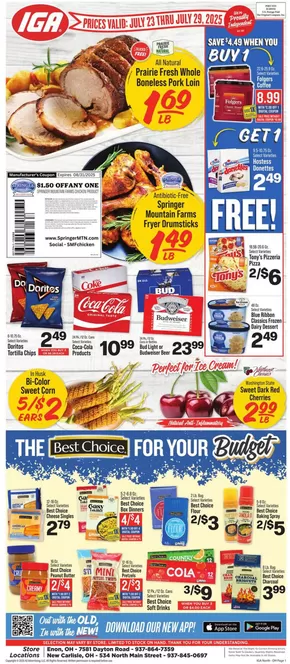 IGA catalogue in Woodruff WI | Exclusive deals for our customers | 2025-07-23T00:00:00.000Z - 2025-07-29T00:00:00.000Z