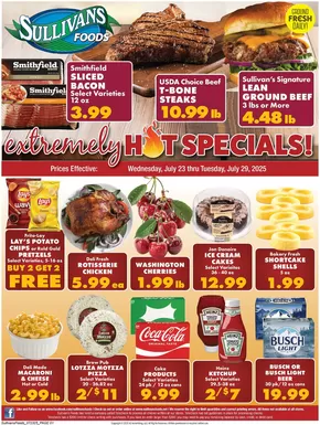 Sullivan's Foods  catalogue in Savanna IL | Attractive special offers for everyone | 2025-07-23T00:00:00.000Z - 2025-07-29T00:00:00.000Z