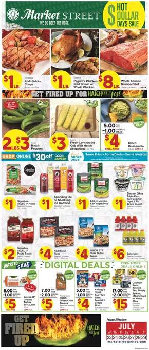 Market Street catalogue in Amarillo TX | Special offers for you | 2025-07-22T00:00:00.000Z - 2025-07-29T00:00:00.000Z