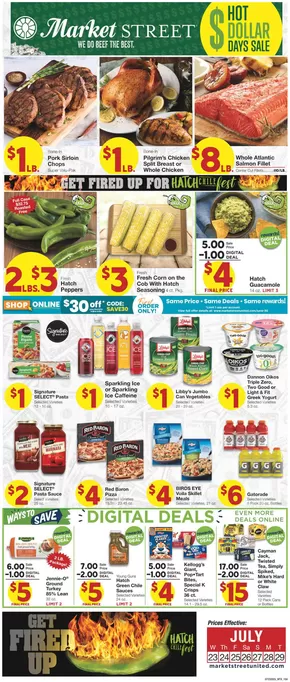 Market Street catalogue in Amarillo TX | New offers to discover | 2025-07-22T00:00:00.000Z - 2025-07-29T00:00:00.000Z