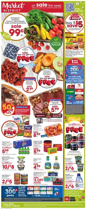 Giant Eagle catalogue in Du Bois PA | Top deals for all customers | 2025-07-24T00:00:00.000Z - 2025-07-30T00:00:00.000Z