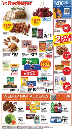Fred Meyer catalogue in Westminster CO | Great discounts on selected products | 2025-07-23T00:00:00.000Z - 2025-07-29T00:00:00.000Z