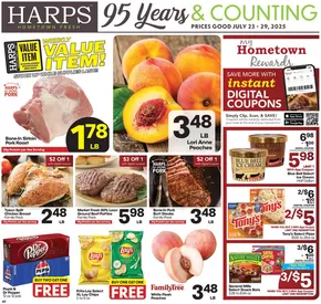 Harp's Market catalogue in Marble Hill MO | Current deals and offers | 2025-07-23T00:00:00.000Z - 2025-07-29T00:00:00.000Z
