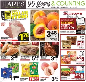 Harp's Market catalogue in Marble Hill MO | Offers for bargain hunters | 2025-07-23T00:00:00.000Z - 2025-07-29T00:00:00.000Z