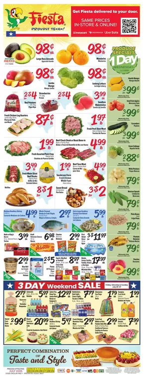 Fiesta Mart catalogue in Rosenberg TX | Great offer for bargain hunters | 2025-07-23T00:00:00.000Z - 2025-07-29T00:00:00.000Z