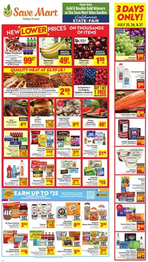 Save Mart catalogue in Modesto CA | Weekly | 2025-07-23T00:00:00.000Z - 2025-07-29T00:00:00.000Z