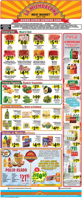 La Michoacana catalogue in Austin TX | Special offers for you | 2025-07-23T00:00:00.000Z - 2025-08-05T00:00:00.000Z