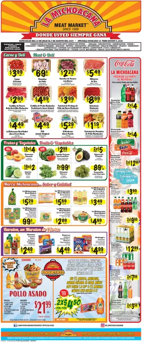 La Michoacana catalogue in Austin TX | Attractive special offers for everyone | 2025-07-23T00:00:00.000Z - 2025-08-05T00:00:00.000Z