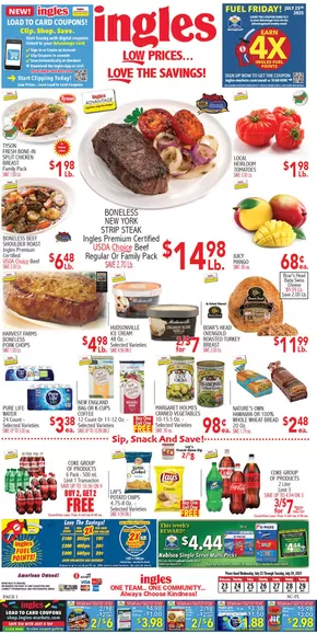 Ingles Markets catalogue in Boiling Springs NC | Attractive special offers for everyone | 2025-07-23T00:00:00.000Z - 2025-07-29T00:00:00.000Z