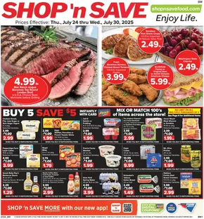 Shop 'n Save catalogue in Donora PA | Discover attractive offers | 2025-07-24T00:00:00.000Z - 2025-07-30T00:00:00.000Z