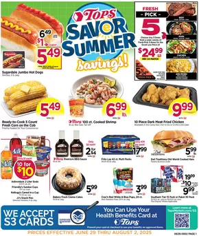 Tops catalogue in Rochester NY | July Savings! | 2025-06-29T00:00:00.000Z - 2025-08-02T00:00:00.000Z