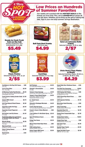 Tops catalogue in Springville NY | Discounts and promotions | 2025-07-20T00:00:00.000Z - 2025-09-01T00:00:00.000Z