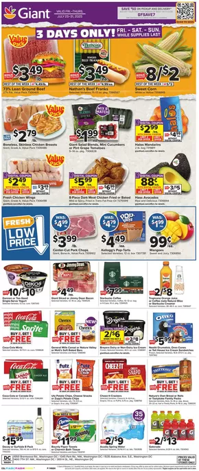 Giant Food catalogue in Horsham PA | Our best offers for you | 2025-07-25T00:00:00.000Z - 2025-07-31T00:00:00.000Z