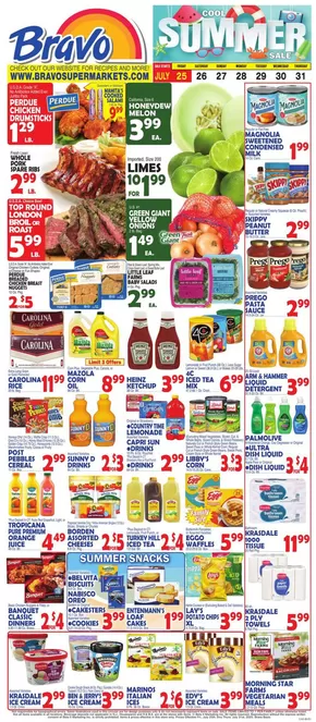 Bravo Supermarkets catalogue in Brockton MA | Top deals and discounts | 2025-07-25T00:00:00.000Z - 2025-07-31T00:00:00.000Z