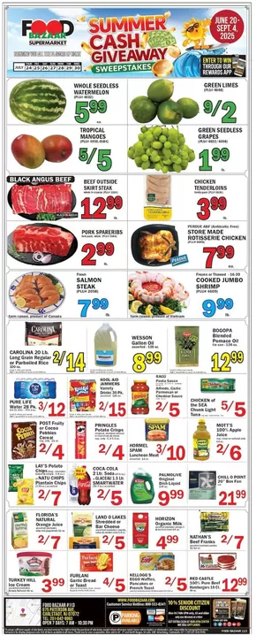 Food Bazaar catalogue in Jackson Heights NY | Top deals and discounts | 2025-07-24T00:00:00.000Z - 2025-07-30T00:00:00.000Z