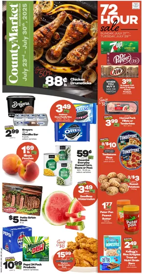 County Market catalogue in Louisiana MO | County Market Weekly ad | 2025-07-23T00:00:00.000Z - 2025-07-30T00:00:00.000Z