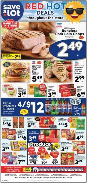 Save a Lot catalogue in Monterey TN | Exclusive deals and bargains | 2025-07-23T00:00:00.000Z - 2025-08-05T00:00:00.000Z