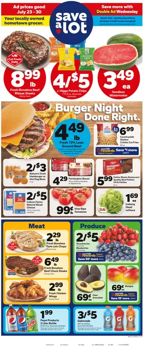 Save a Lot catalogue in Monterey TN | Great offer for all customers | 2025-07-23T00:00:00.000Z - 2025-07-30T00:00:00.000Z