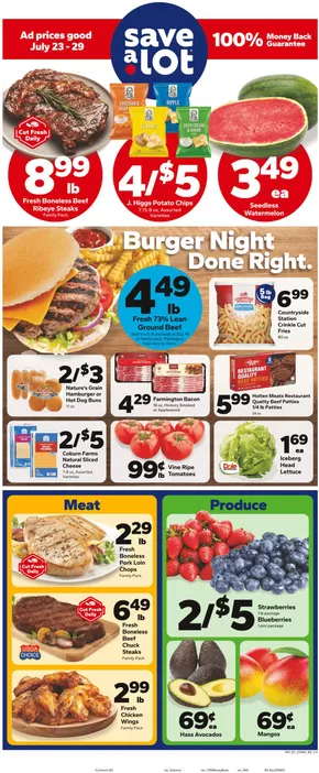 Save a Lot catalogue in Monterey TN | Great discounts on selected products | 2025-07-23T00:00:00.000Z - 2025-07-29T00:00:00.000Z