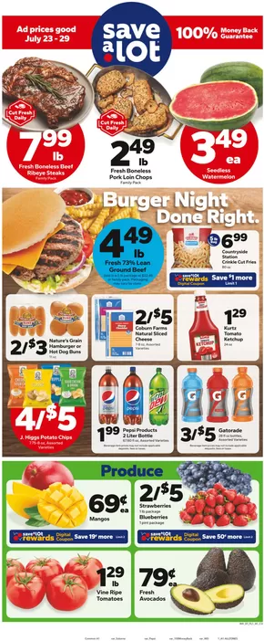 Save a Lot catalogue in Monterey TN | Current special promotions | 2025-07-23T00:00:00.000Z - 2025-07-29T00:00:00.000Z