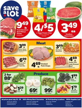 Save a Lot catalogue in Monterey TN | Great offer for bargain hunters | 2025-07-23T00:00:00.000Z - 2025-07-29T00:00:00.000Z