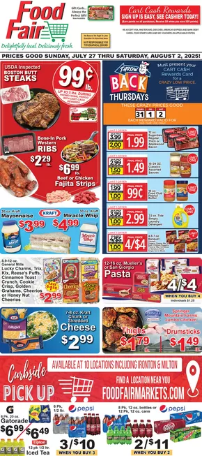 Food Fair Weekly Circular 0727-0802