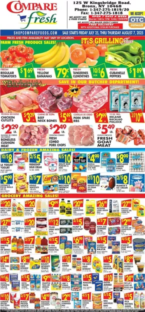 Compare Foods catalogue in Patchogue NY | Current special promotions | 2025-07-25T00:00:00.000Z - 2025-08-07T00:00:00.000Z