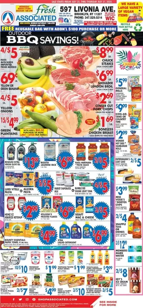 Associated catalogue in Great Neck NY | Top offers for all bargain hunters | 2025-07-25T00:00:00.000Z - 2025-07-31T00:00:00.000Z